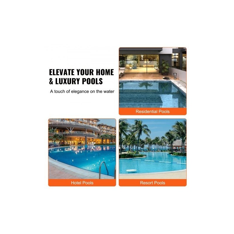 Allastuolit PE-muovia 2 kappaletta täytettävät sopivat matalaan altaaseen 200 kg kantavuus