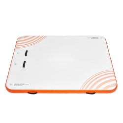 Ilmatäytteinen PVC harjattu liukumaton kelluva laituri 2 43 1 82 m irrotettavalla tikkaalla kantolaukulla