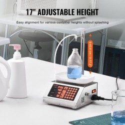 Nestetäyttökone 5–50 g annostelulla peristalttipumpulla digitaalinen ohjaus 201-ruostumatonta terästä yksisuuttiminen