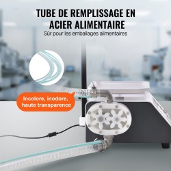 Automaattinen nestetäyttökone viskooseille nesteille 50–5000 gramman punnitusalue 120 watin vaihdepumppu