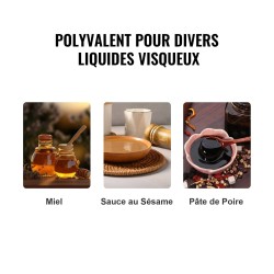 Automaattinen nestetäyttökone viskooseille nesteille 50–5000 gramman punnitusalue 120 watin vaihdepumppu