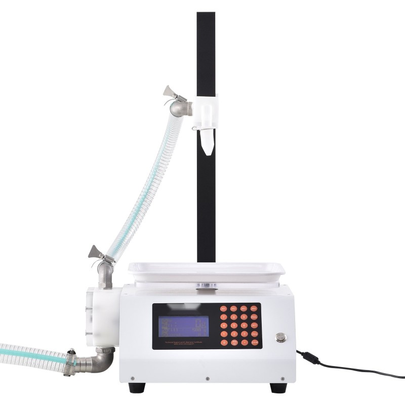 Automaattinen nestetäyttökone viskooseille nesteille 50–5000 gramman punnitusalue 120 watin vaihdepumppu