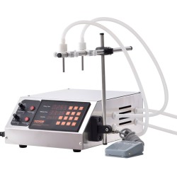 Nestetäyttökone elintarvikekelpoinen ruostumaton teräskotelo 30–4000 millilitraa kaksoissuutin digitaalinen ohjaus