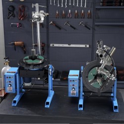 Pyörivä hitsausasetin hiiliteräs 30 kg kantavuus 315 mm pöytä