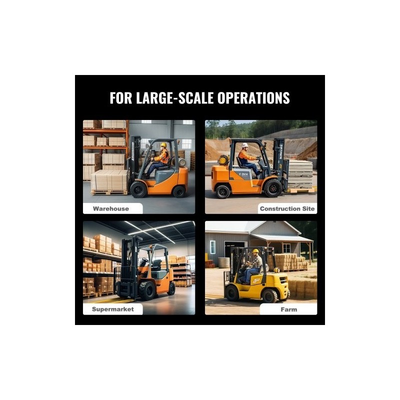 Haarukan jatkeet trukille Q235-hiiliteräs 1820 mm 152 mm yksi pari