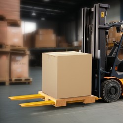 Trukin haarukan jatkeet 1820 mm Q235-hiiliteräs 115 mm sisäleveys 1 pari keltainen