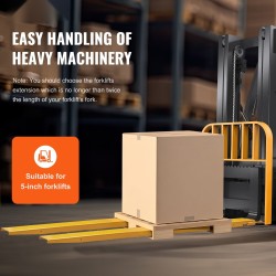 Trukin haarukan jatkopalat hiiliterästä 2440 mm kantavuus 1815 kg yksi pari