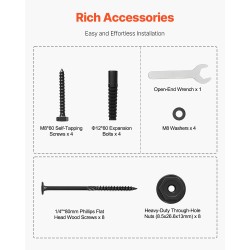 Pilarijalusta 6x6 hiiliteräksinen 2 kpl sisämitat 150 x 141 mm musta