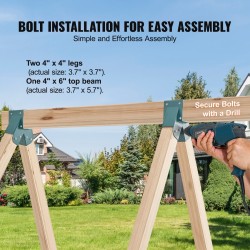 A-runkoinen keskikiinnike hiiliteräs 101.6x101.6 mm jaloille 101.6x152.4 mm palkille 3 kpl vihreä