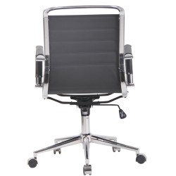 Ergonominen toimistotuoli nahka- tai keinonahkapäällysteellä säädettävä korkeus