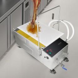 Friteerausöljyn suodatinpaperi 100 arkkia koko 653 x 430 mm yhteensopiva 55L suodatuslaitteelle