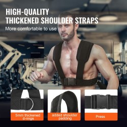 Nopeus ja voimaharjoittelureki teräs pulveripinnoite musta kaksituumaisille levypainoille