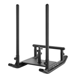 Teräksinen painokelkka voimaharjoitteluun valjashihnalla yhteensopiva 25 51 mm musta