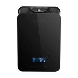 Tuoksudiffuuseri ilmanvaihtoon 180 ml kylmäsumutus langaton ohjaus vesivapaa ruostumatonta terästä ja lasia