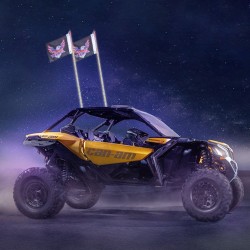 LED-mastonvalot 2 kpl 1230 mm RGB IP67 Bluetooth-sovellus RF-kaukosäädin