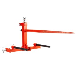 Heinäharkospiikki jousiterästä 49 tuuman pääpiikki 2 tukipiikkiä 725 kg kantavuus kolmipistekiinnitys