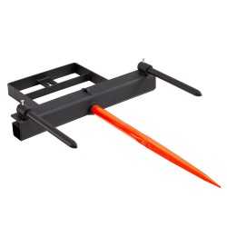 Paalipiikki jousiterästä 39 tuumainen kantavuus 725 kg 2 tukipiikkiä kauhaan