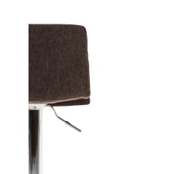 Moderni säädettävä baarijakkara ergonomisella istuimella ja selkänojalla