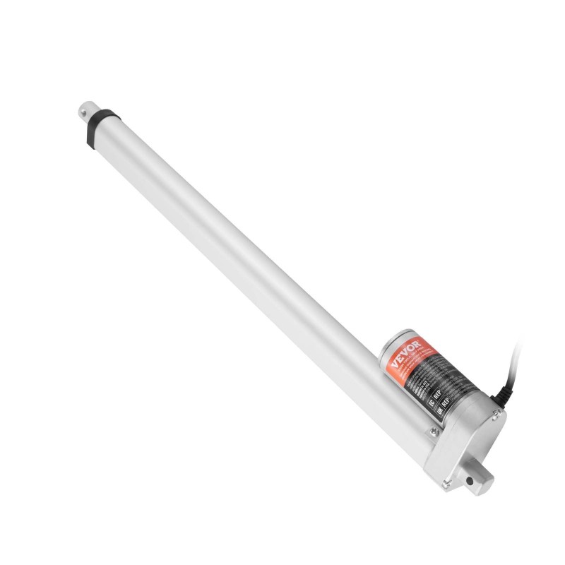 Lineaaritoimilaite 12V 450 mm iskunpituus 1500 N 5 mm/s IP54 alumiiniseos