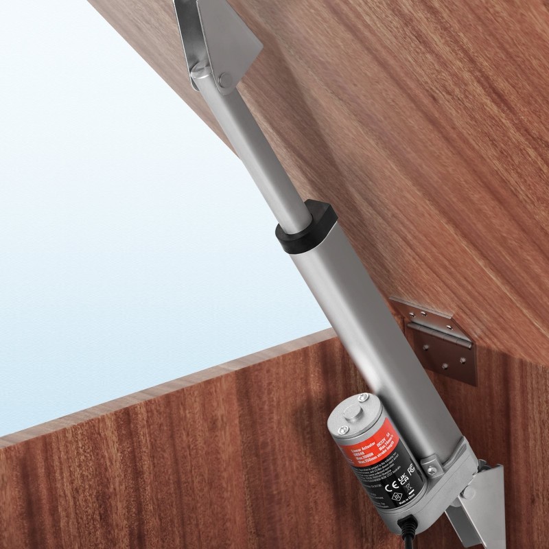 Lineaaritoimilaite alumiiniseos 12V iskunpituus 15,2 cm 1500N 5 mm/s IP54