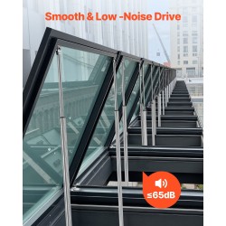 Lineaaritoimilaite 12V iskunpituus 1016 mm IP65 3000N alumiiniseosrunko