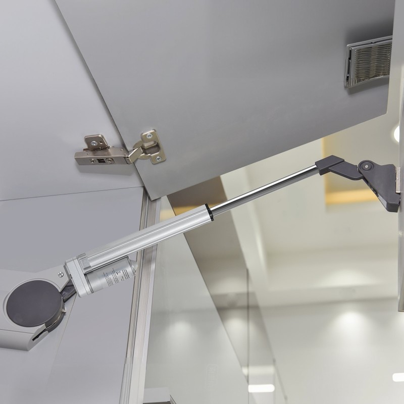 Lineaaritoimilaite 12V alumiiniseos 203 mm isku IP65 3000N aurinkopaneelien seurantaan