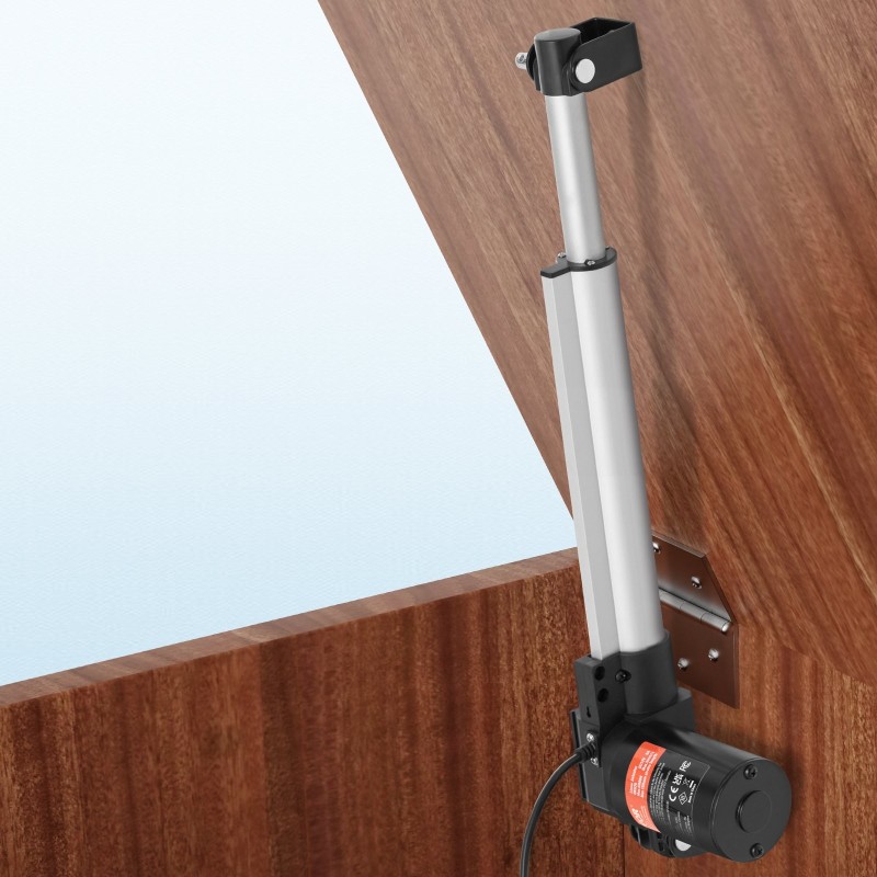 Lineaarikäyttölaite 12 V 250 mm iskunpituus 6000 N työntövoima alumiiniseos IP44