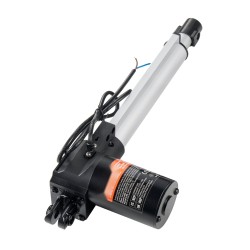 Lineaaritoimilaite 12 V 200 mm iskunpituus työntövoima 6000N 5 mm/s alumiiniseosrunko IP44