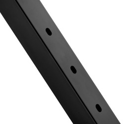 Kaapelikäsijohteen pylväs 42 tuumaa ruostumatonta terästä 30 asteen kulmarei illä 12 reikää