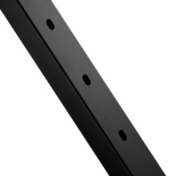 Kaapelikaihdetolppa ruostumaton teräs SUS304 42 tuumaa 30 asteen 12 reikää musta portaisiin