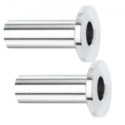 Suojaholkit T316-ruostumatonta terästä 121 kpl 4 mm ja 4,8 mm vaijerille vaakakaiteisiin
