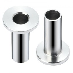 Suojaholkit T316-ruostumatonta terästä 121 kpl 4 mm ja 4,8 mm vaijerille vaakakaiteisiin