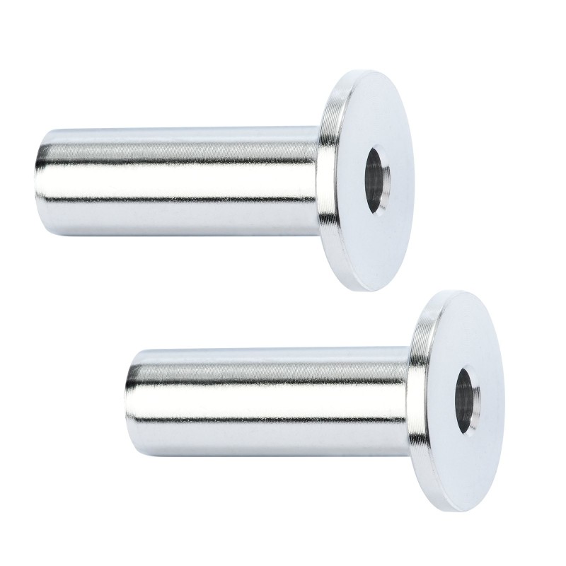 Suojaholkit T316 ruostumatonta terästä 3,2 mm vaijerille 121 kappaletta sisältää poranterän