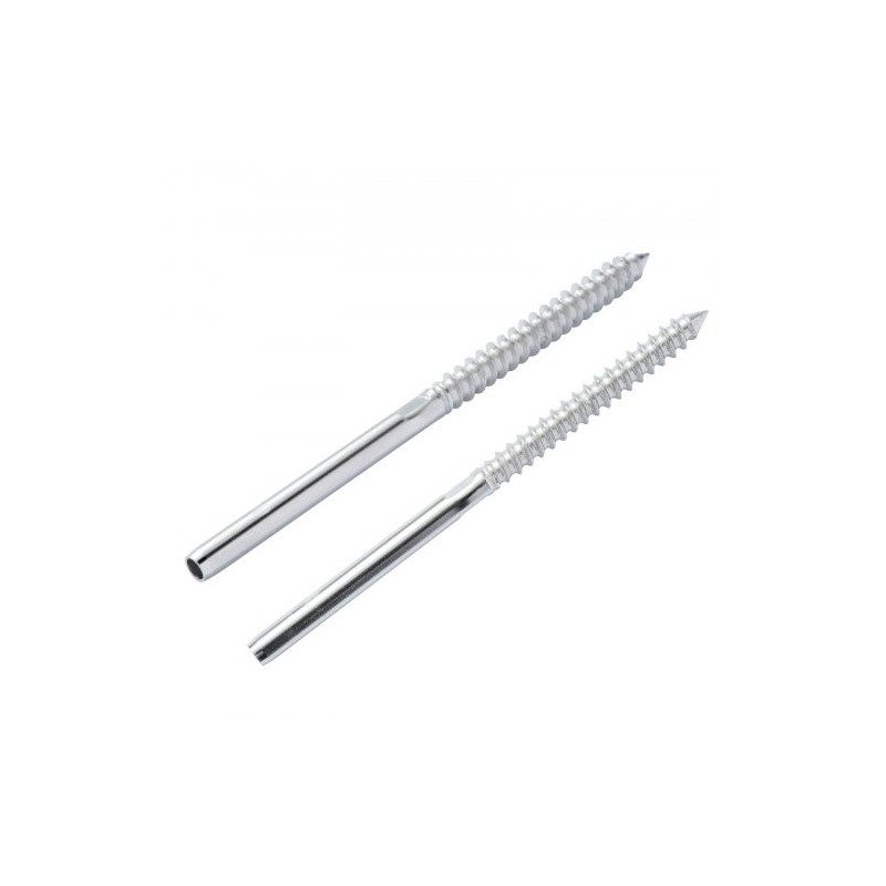 Kaapelin kaideasennussarja 122 osaa T316 ruostumaton teräs 3,2 mm puupylväisiin