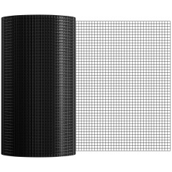 Galvanoitu PVC-pinnoitettu rullaverkko 610 mm x 30,48 m silmäkoko 12,7 mm