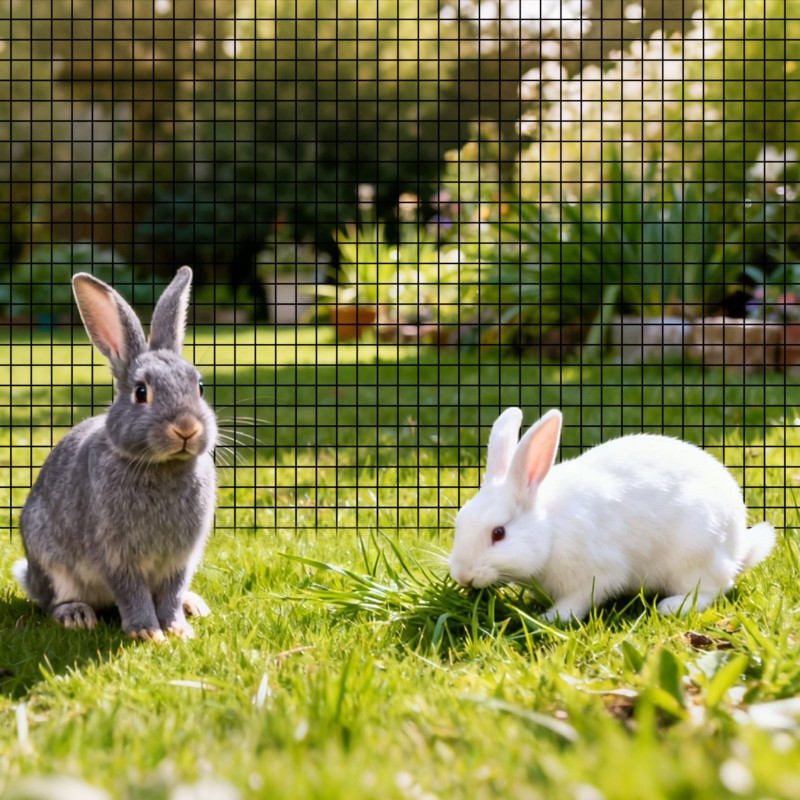 Hitsattu galvanoitu vinyylipinnoitettu rullaverkko 183 cm x 15,2 m 0,5 tuuman silmäkoko