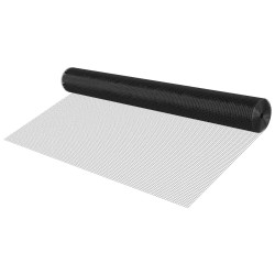 Hitsattu galvanoitu vinyylipinnoitettu rullaverkko 183 cm x 15,2 m 0,5 tuuman silmäkoko