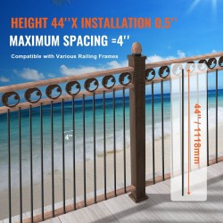 Alumiiniset neliöprofiiliset kaidetangot 13x13x1118 mm mattamusta 11 kappaletta ontto