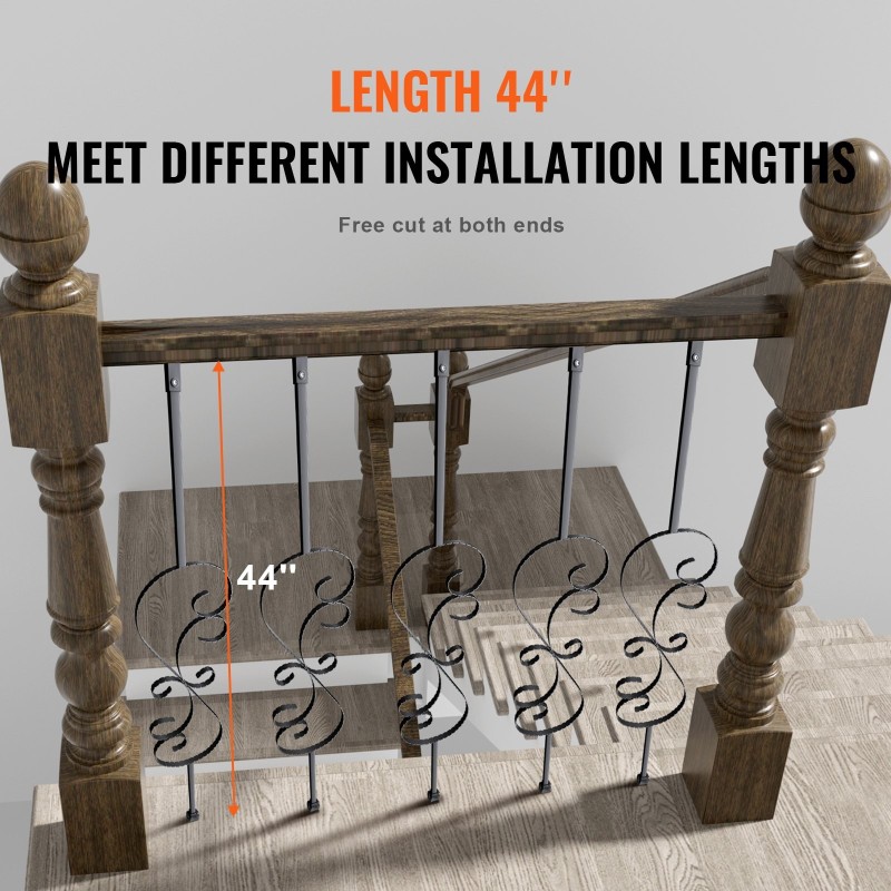 Kaidepylväät galvanoitua terästä 1118 mm 5 kpl mattamusta S-muotoiset