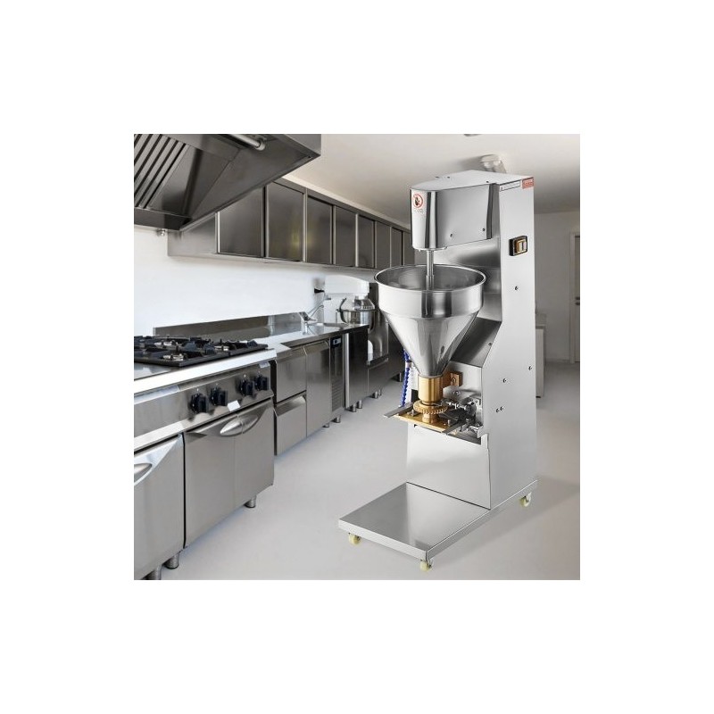 Sähköinen lihapullakone ruostumatonta terästä 1100W kuparimuotit 18–32 mm