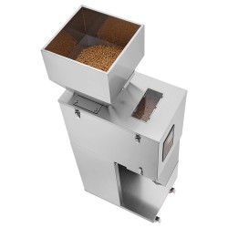 Puoliautomaattinen rakeiden täyttökone 304-ruostumaton teräs 10–1000 g papuja siemeniä viljaa teetä