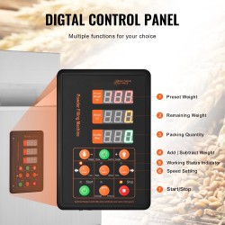 Puoliautomaattinen jauheiden ja rakeiden täyttökone 1–100 grammaa 304-ruostumaton teräs elintarvikekäyttöön