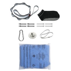 Aistikeinu nailonia sininen 2,8 x 1,6 m 250 kg lapsille ja aikuisille