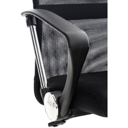 Ergonominen toimistotuoli verkkoselkänojalla ja säädettävällä keinumekanismilla