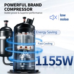 Pehmiskone pöytämallinen 2200W 22–30 l tunnissa 2x6l ruostumattomat suppilot 2l sylinteri