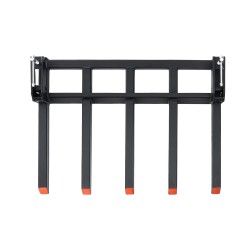 Puristettavat roskahaarukat 48 tuuman kauhaan Q235 seosteräs 1200 kg