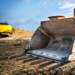 Purupiikit seosterästä 60 tuuman kauhaan 2000 kg 6 hammasta