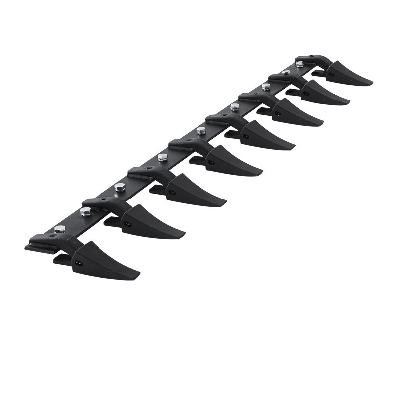 Kauhan hammastanko Q345-seosterästä 1500 mm 8 hammasta pulttikiinnitteinen