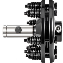 Voimanottoakselin luistokytkin 20CrMnTi-hiiliteräs 1 3/8 tuuman pyöreillä päillä säädettävä vääntömomentti