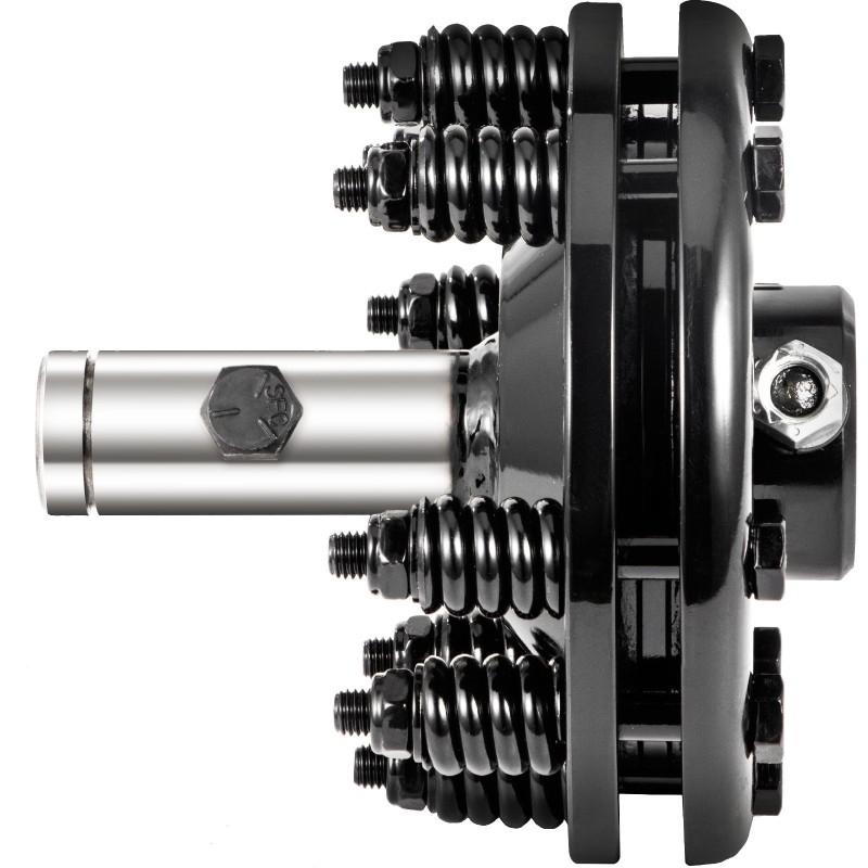 Voimanottoakselin luistokytkin 20CrMnTi-hiiliteräs 1 3/8 tuuman pyöreillä päillä säädettävä vääntömomentti